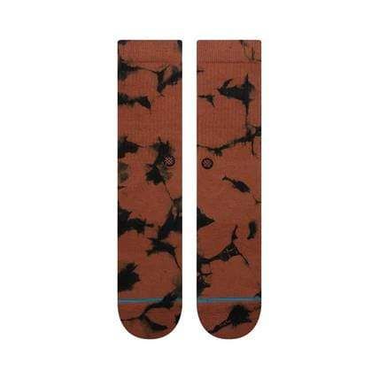 Stance Brown / L Stance Life Dyed Crew Socks