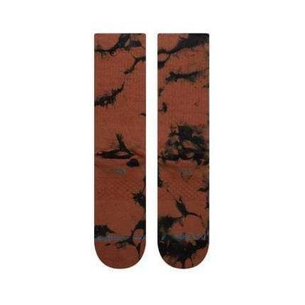 Stance Brown / L Stance Life Dyed Crew Socks