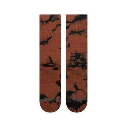 Stance Brown / L Stance Life Dyed Crew Socks
