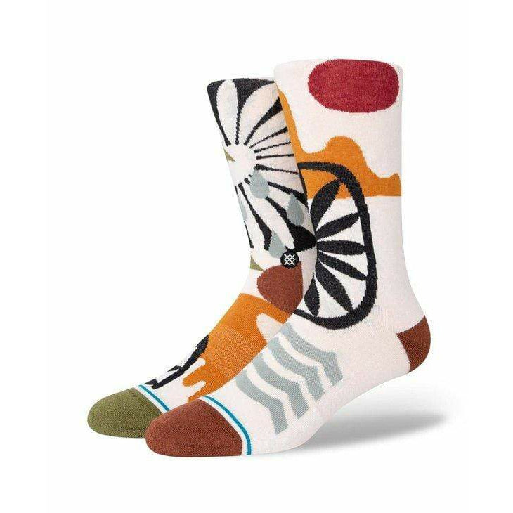 Stance Off White / L Stance Life Land and Sea Socks